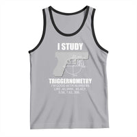 Funny Gun Owner Tank Top I Study Triggernometry I'm Good With Numbers 2nd Amendment Rights