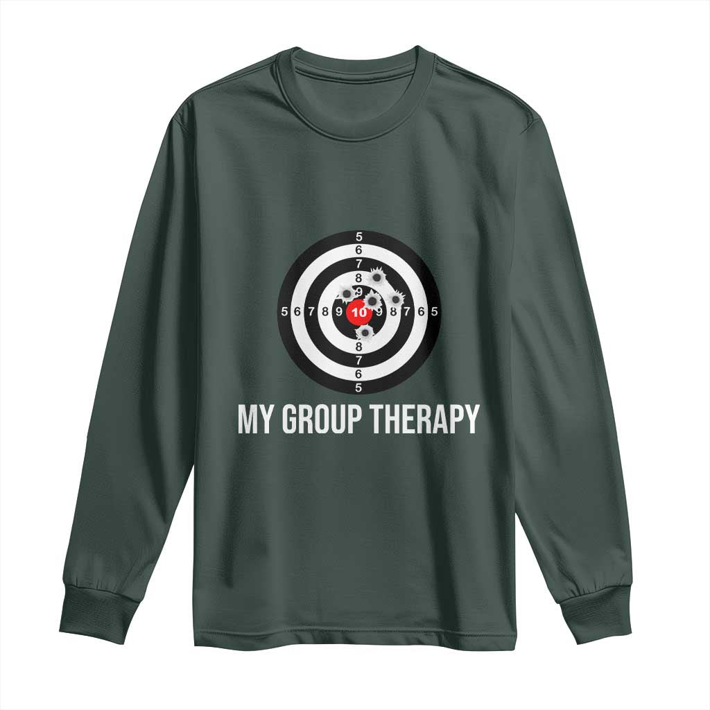 Gun Lover Long Sleeve Shirt My Group Therapy Shooting Range