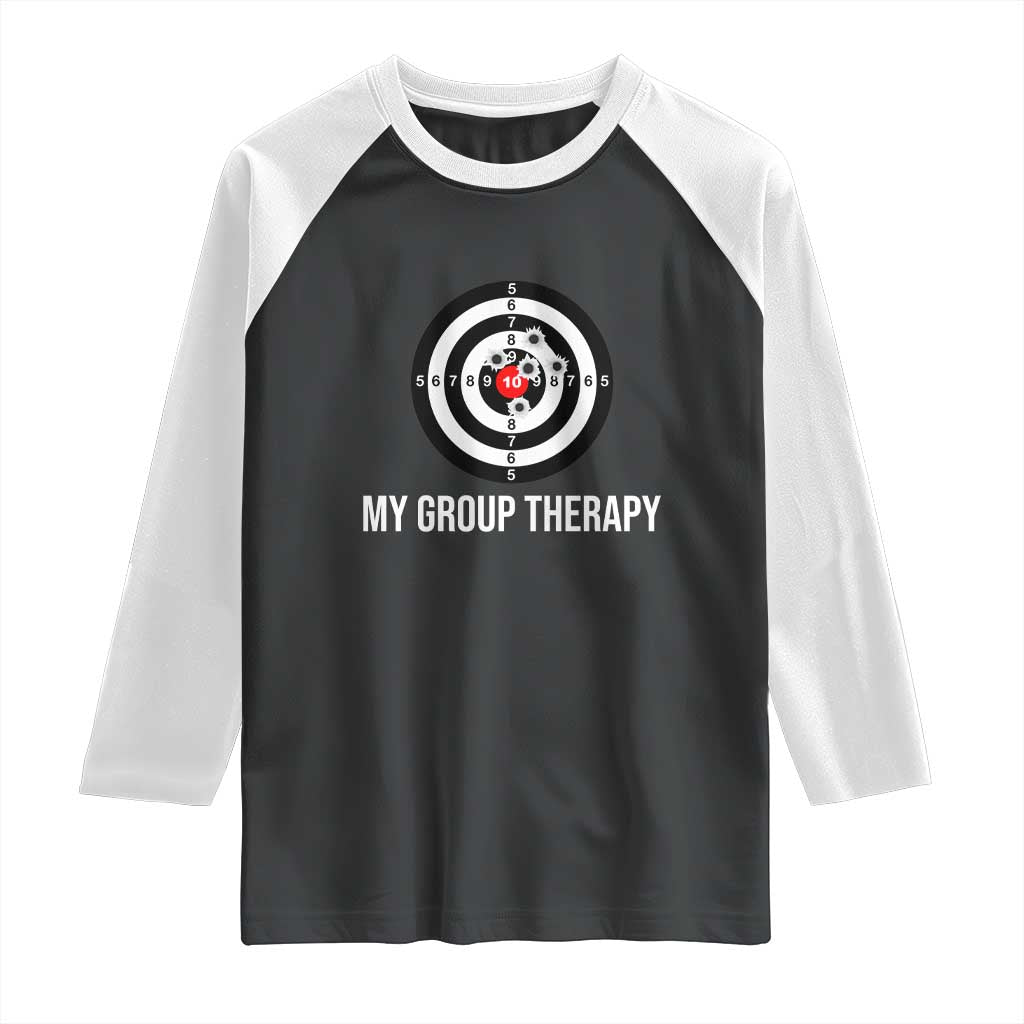 Gun Lover Raglan Shirt My Group Therapy Shooting Range