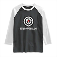 Gun Lover Raglan Shirt My Group Therapy Shooting Range