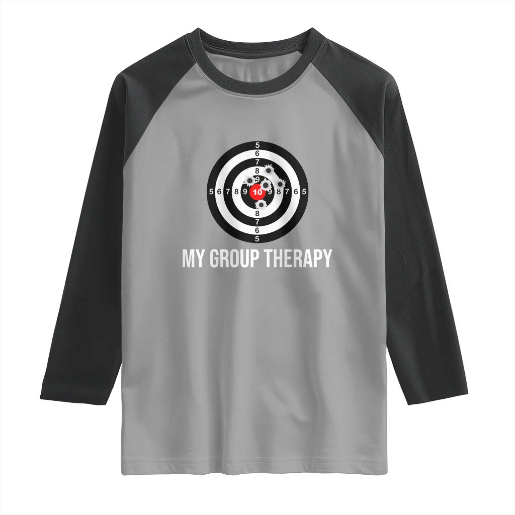 Gun Lover Raglan Shirt My Group Therapy Shooting Range