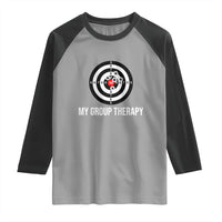 Gun Lover Raglan Shirt My Group Therapy Shooting Range