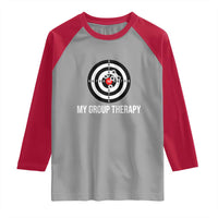 Gun Lover Raglan Shirt My Group Therapy Shooting Range