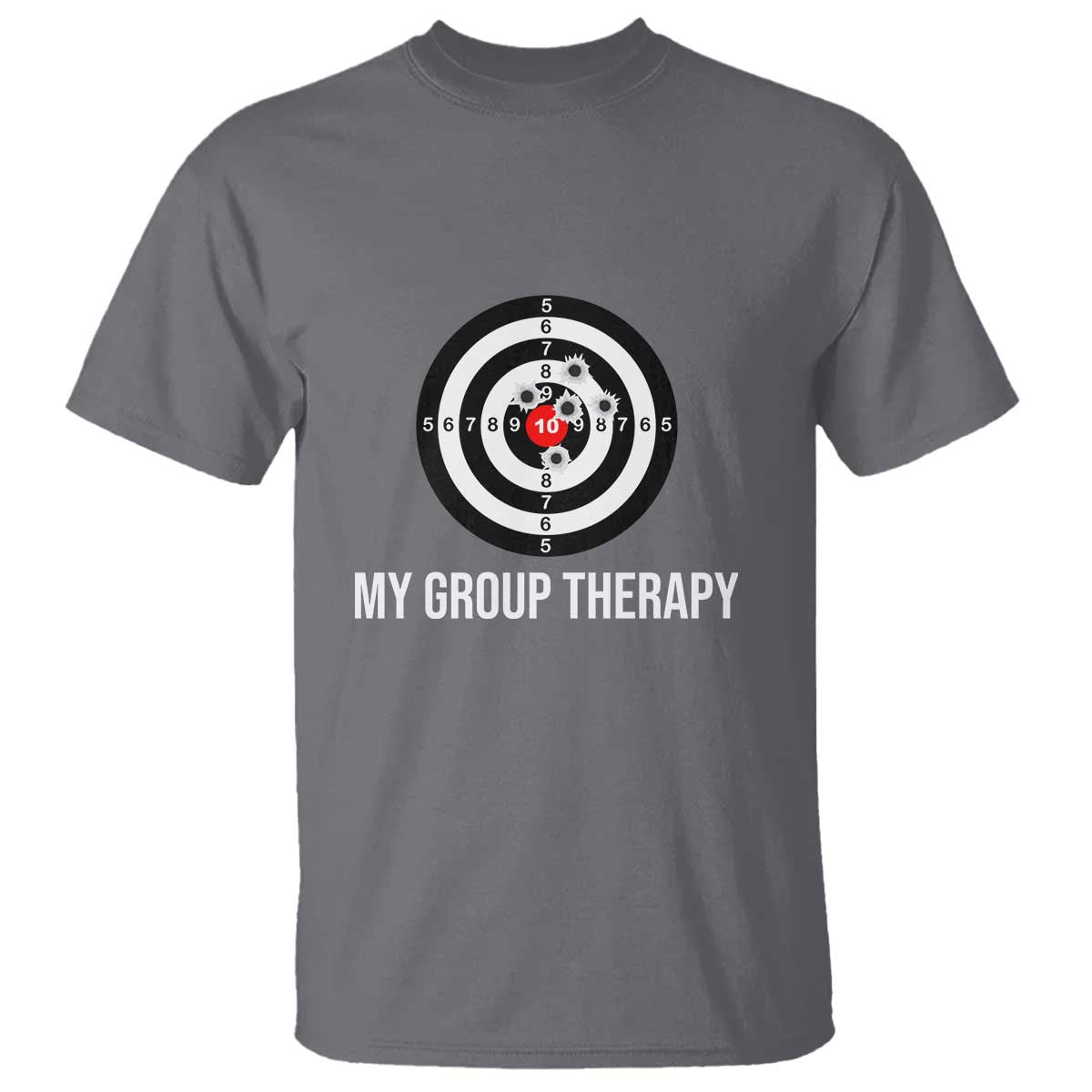 Gun Lover T Shirt My Group Therapy Shooting Range - Wonder Print Shop