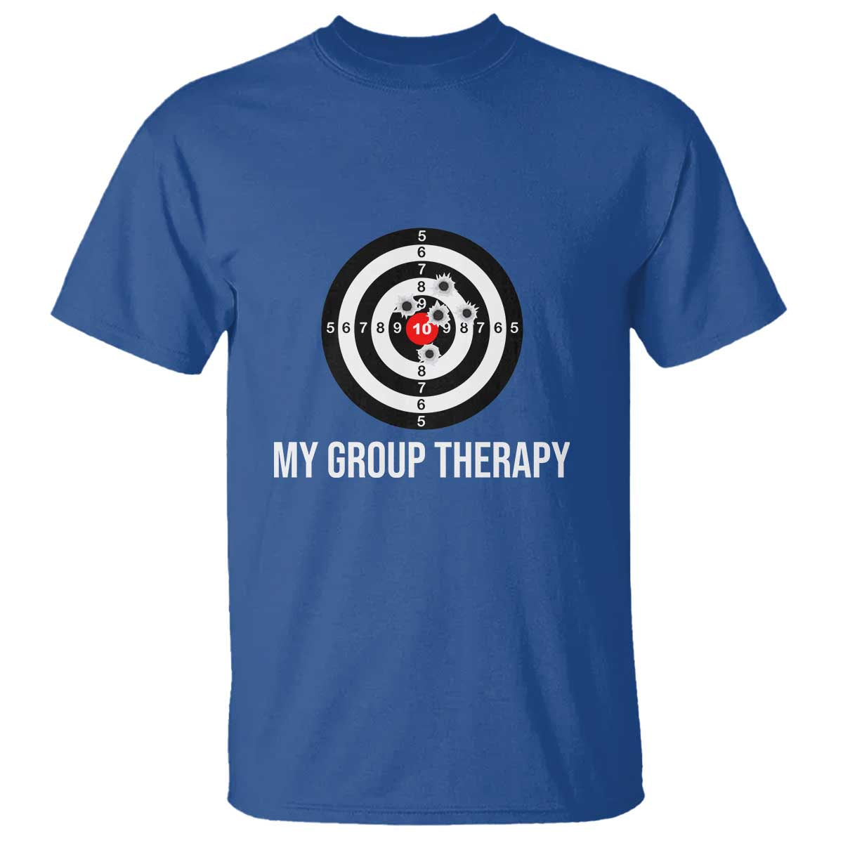 Gun Lover T Shirt My Group Therapy Shooting Range - Wonder Print Shop