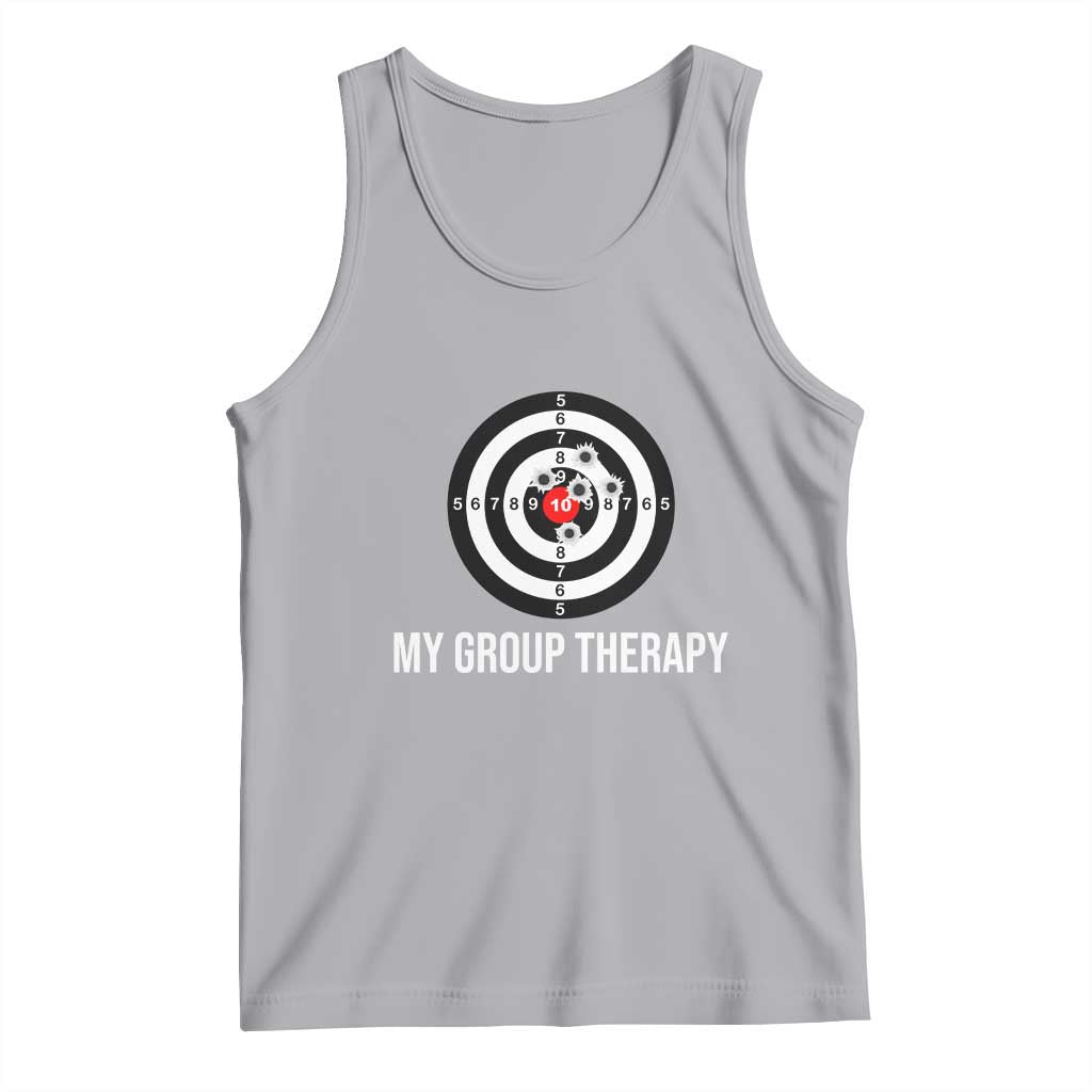 Gun Lover Tank Top My Group Therapy Shooting Range