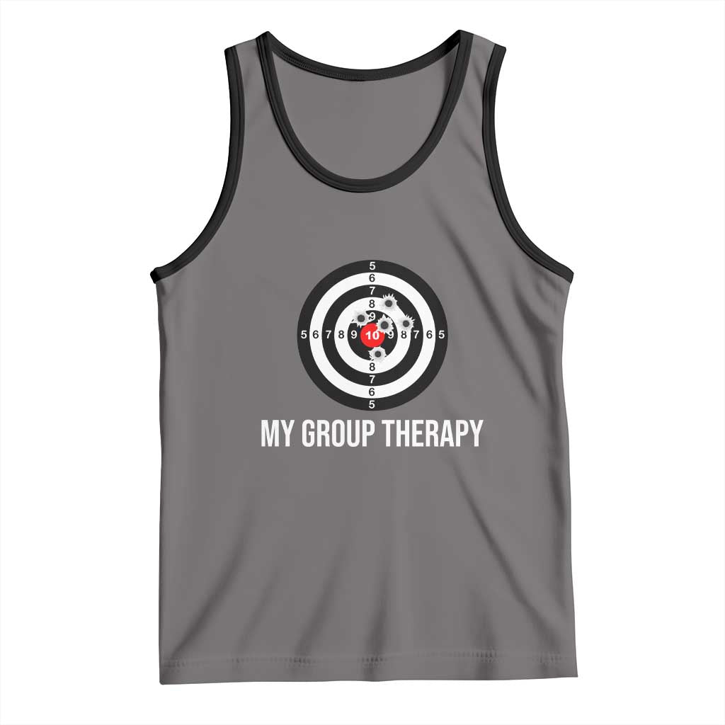 Gun Lover Tank Top My Group Therapy Shooting Range