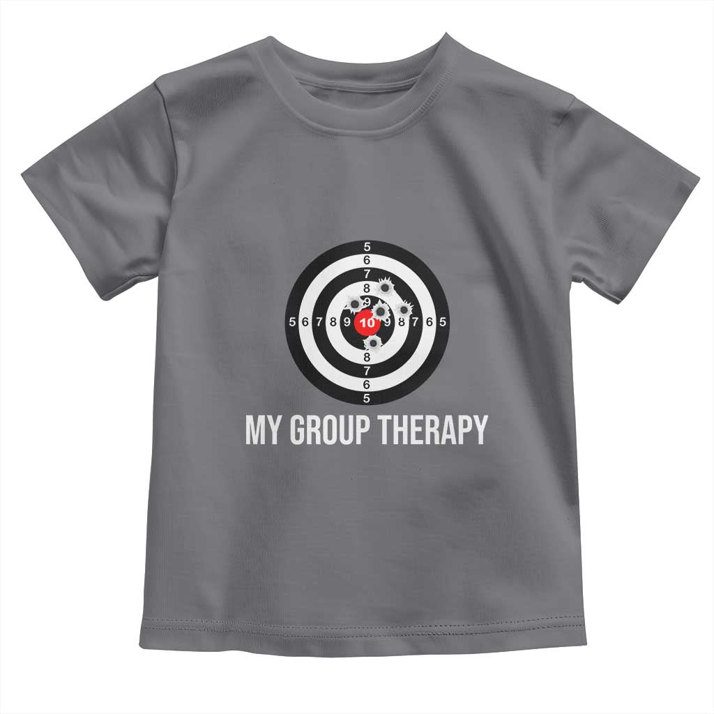 Gun Lover Toddler T Shirt My Group Therapy Shooting Range