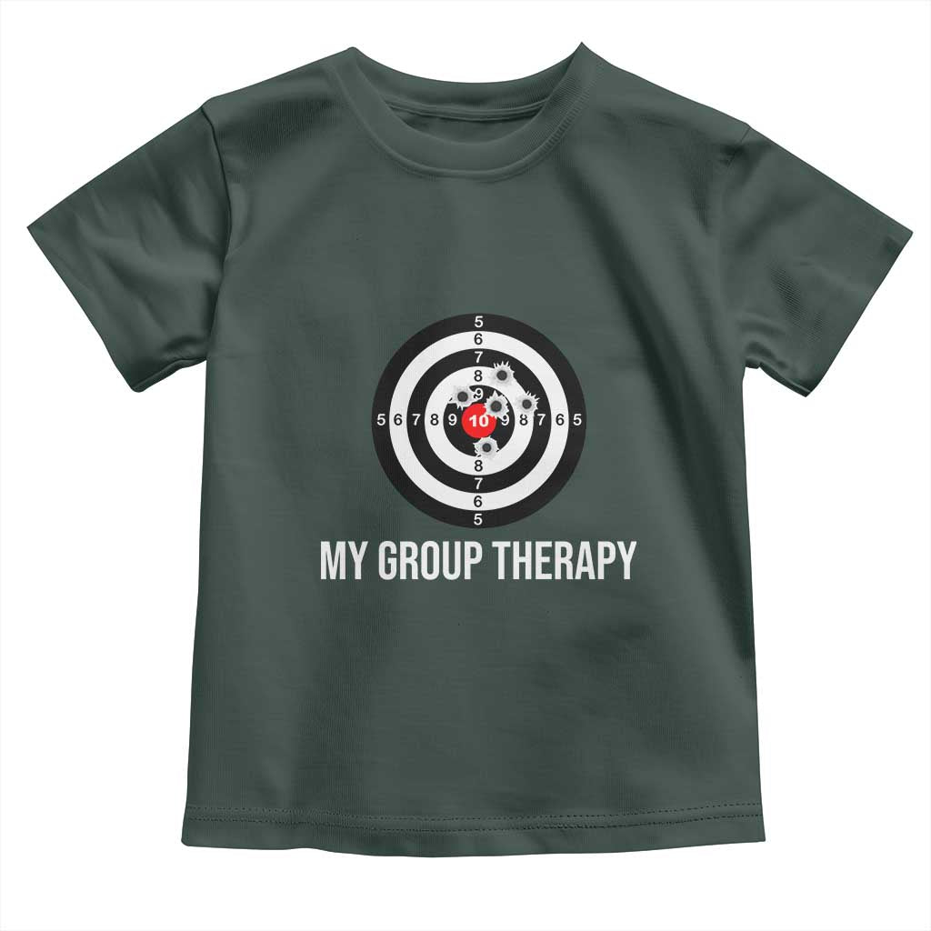 Gun Lover Toddler T Shirt My Group Therapy Shooting Range