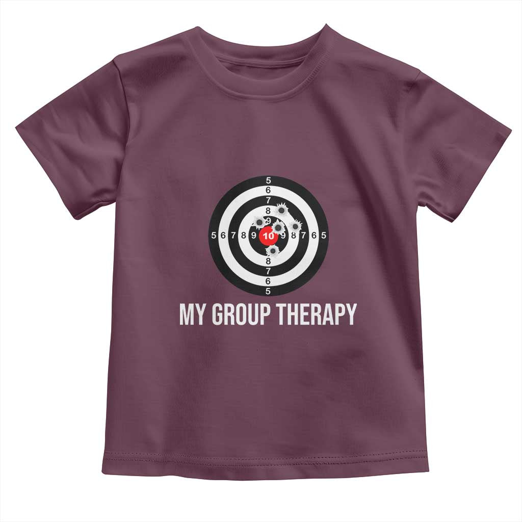 Gun Lover Toddler T Shirt My Group Therapy Shooting Range
