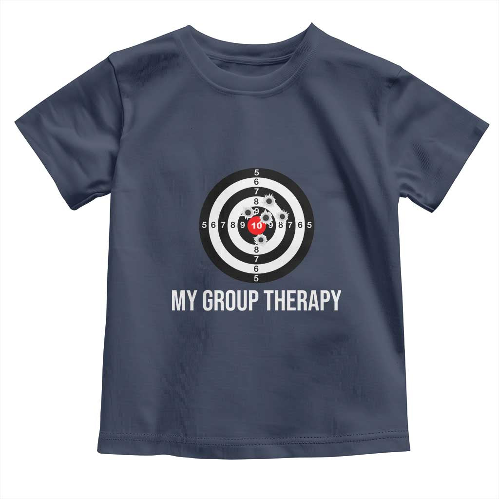 Gun Lover Toddler T Shirt My Group Therapy Shooting Range