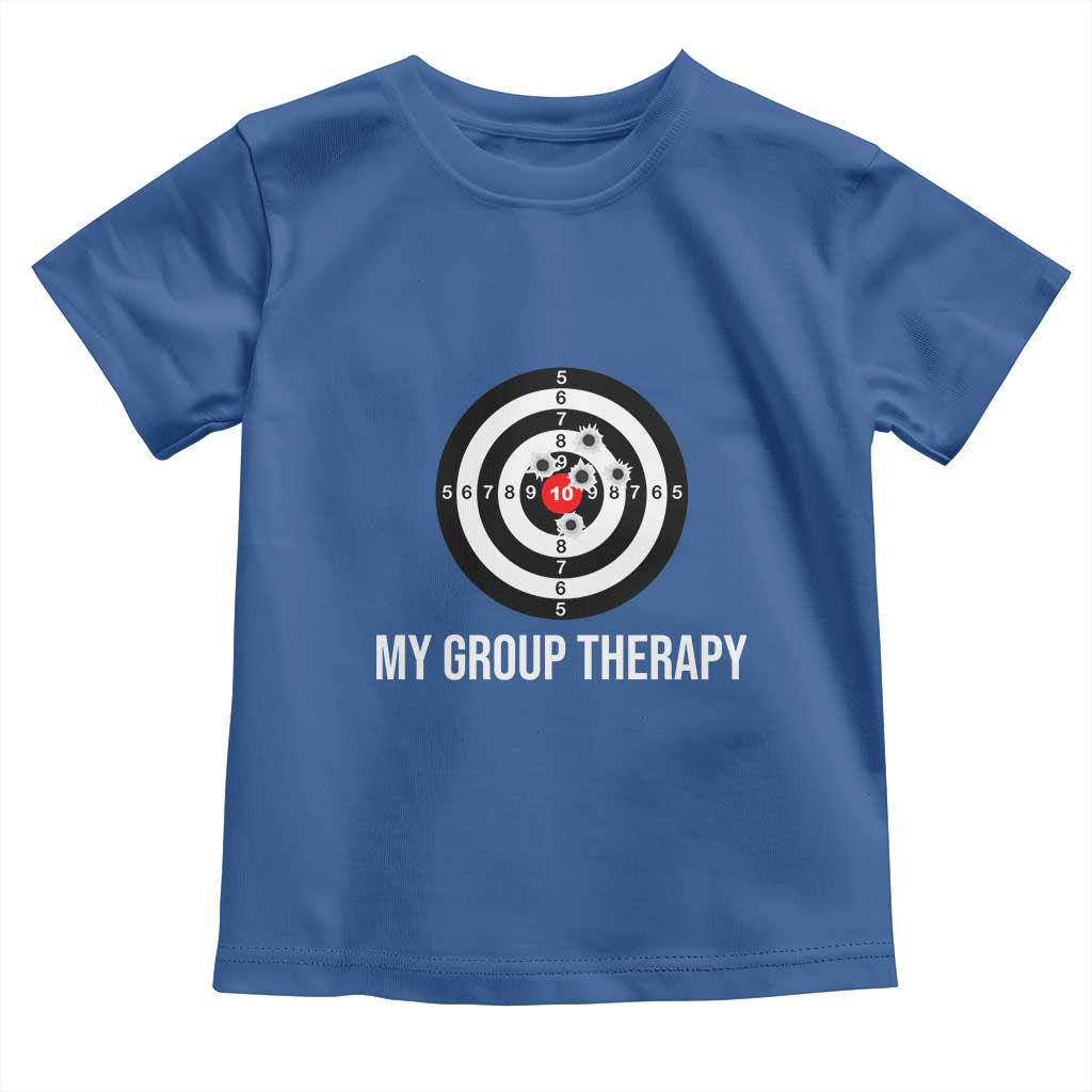 Gun Lover Toddler T Shirt My Group Therapy Shooting Range