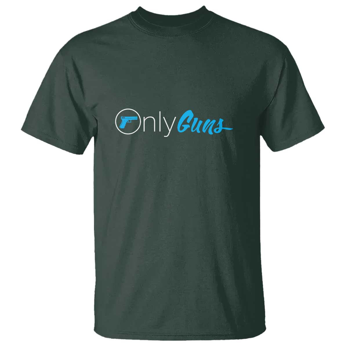 Funny Gun Owner T Shirt Only Guns Meme Parody - Wonder Print Shop