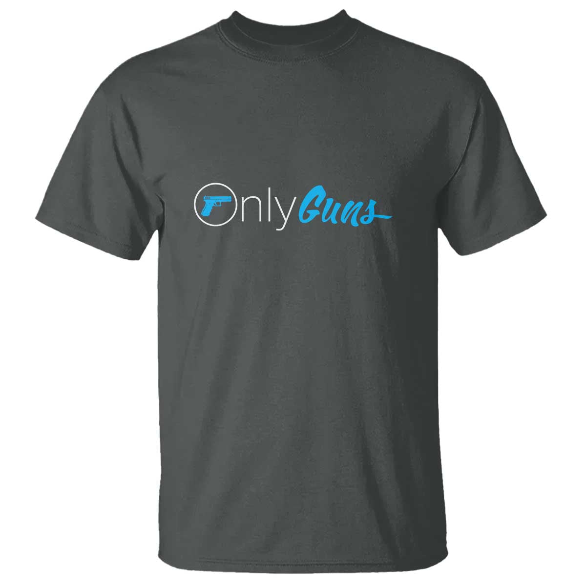 Funny Gun Owner T Shirt Only Guns Meme Parody - Wonder Print Shop