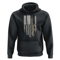 American Flag Second Amendment Hoodie Guns Weapons Rifles 2A Amendment Fathers Day US Flag