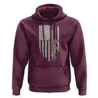 American Flag Second Amendment Hoodie Guns Weapons Rifles 2A Amendment Fathers Day US Flag