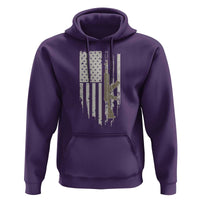 American Flag Second Amendment Hoodie Guns Weapons Rifles 2A Amendment Fathers Day US Flag