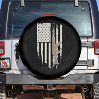 American Flag Second Amendment Spare Tire Cover Guns Weapons Rifles 2A Amendment Fathers Day US Flag