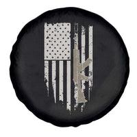 American Flag Second Amendment Spare Tire Cover Guns Weapons Rifles 2A Amendment Fathers Day US Flag