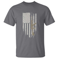 American Flag Second Amendment T Shirt Guns Weapons Rifles 2A Amendment Fathers Day US Flag - Wonder Print Shop