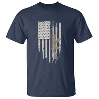 American Flag Second Amendment T Shirt Guns Weapons Rifles 2A Amendment Fathers Day US Flag - Wonder Print Shop