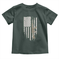 American Flag Second Amendment Toddler T Shirt Guns Weapons Rifles 2A Amendment Fathers Day US Flag