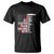 Funny Gun Lover T Shirt All Faster Than Dialing 911 Bullets American Flag
