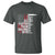 Funny Gun Lover T Shirt All Faster Than Dialing 911 Bullets American Flag