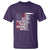 Funny Gun Lover T Shirt All Faster Than Dialing 911 Bullets American Flag