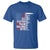 Funny Gun Lover T Shirt All Faster Than Dialing 911 Bullets American Flag