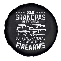 Funny Gun Grandpa Spare Tire Cover Real Grandpas Play With Firearms Guns Owner Lover
