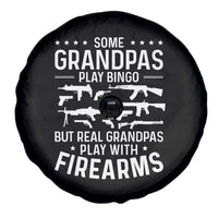 Funny Gun Grandpa Spare Tire Cover Real Grandpas Play With Firearms Guns Owner Lover