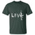 Gun Lover T Shirt LOVE AR15 Handgun Grenade