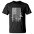 American Flag Rifle Guns T Shirt Cool Pro Gun Retro Distressed - Wonder Print Shop