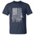 American Flag Rifle Guns T Shirt Cool Pro Gun Retro Distressed - Wonder Print Shop