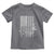 American Flag Rifle Guns Toddler T Shirt Cool Pro Gun Retro Distressed