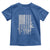 American Flag Rifle Guns Toddler T Shirt Cool Pro Gun Retro Distressed
