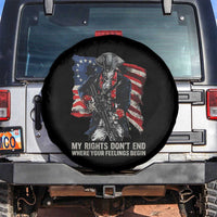 Gun Right 2A Spare Tire Cover My Rights Don't End Where Your Feelings Begin Retro Betsy Ross Flag
