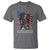 Gun Right 2A T Shirt My Rights Don't End Where Your Feelings Begin Retro Betsy Ross Flag