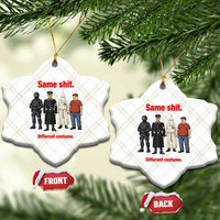 Same Shit Different Costume Ceramic Ornament Political Satire Anti Fascist