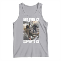 Not Even Ice Supports Ice Tank Top Viral Political Ice Slipping Meme Against Ice Satire