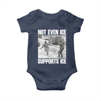 Not Even Ice Supports Ice Baby Onesie Viral Political Ice Slipping Captured Meme Against Ice