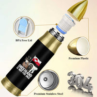 Greenland Is Not For Sale Bullet Tumbler Arctic Animal Resist Protest Greenland Flag