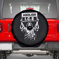 Jesus Abolish Ice Protest Spare Tire Cover Religious Faith Justice and Freedom Resistance