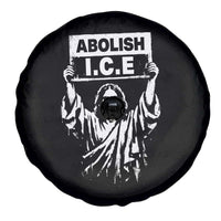 Jesus Abolish Ice Protest Spare Tire Cover Religious Faith Justice and Freedom Resistance