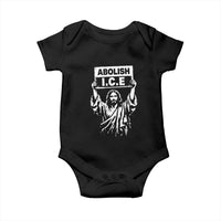 Jesus Abolish Ice Protest Baby Onesie Religious Faith Justice and Freedom Resistance