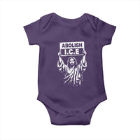 Jesus Abolish Ice Protest Baby Onesie Religious Faith Justice and Freedom Resistance