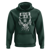Jesus Abolish Ice Protest Hoodie Religious Faith Justice and Freedom Resistance