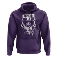 Jesus Abolish Ice Protest Hoodie Religious Faith Justice and Freedom Resistance