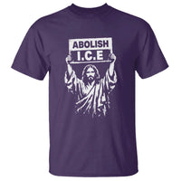 Jesus Abolish Ice Protest T Shirt Religious Faith Justice and Freedom Resistance